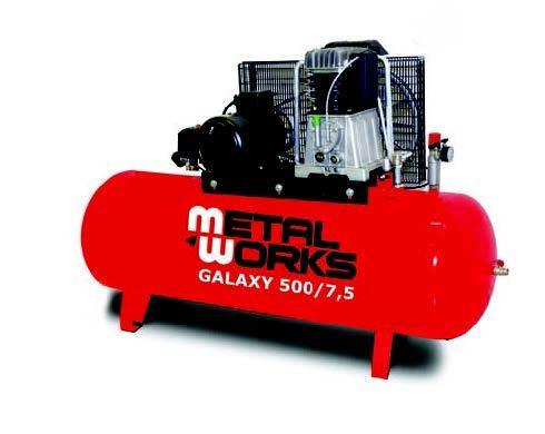 Compresor Motor de Correa MetalWorks Galaxy 500/7,5.