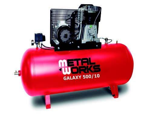 Compresor Motor de Correa MetalWorks Galaxy 500/10.