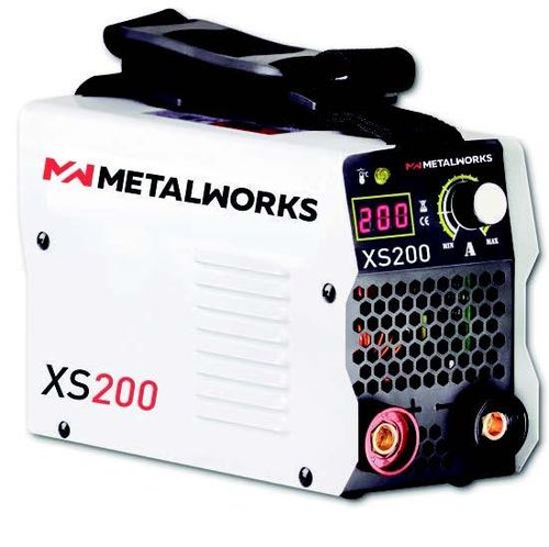 Soldadora Inverter Electrodo Portátil MetalWorks XS200.